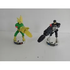 Marvel Attack Tix Electro X Justiceiro Punisher