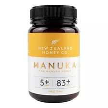 Miel De Manuka Umf 5+ Mgo 83+ New Zealand Honey Co 500g Raw