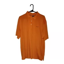 Playera Tipo Polo Golf Greg Norman Naranja Para Caballero L