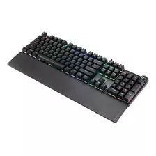 Teclado Alambrico Gamer Adesso Akb-650eb Rgb Con Reposamanos