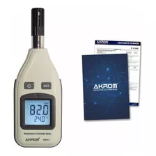 Termohigrômetro Medidor Temperatura Umidade Calibrado- Kr811