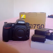 Câmera Nikon D750, Só Corpo, Com Apenas 56 Mil Click 