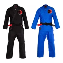 Kimono Jiu Jitsu Trançado Reforçado Blackdragon Preto