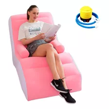 Sillón Colchon Sofa Inflable Flotante Portable Playa Exterio