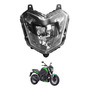 Faro Delantero Redondo Visera Chopper Cafe Racer Motocicleta