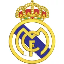 Real Madrid Matriz De Bordado Computadorizado Escudo Real Madrid