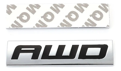 Para Subaru Forester Impreza 3d Metal Awd Logo Tail Sticker Foto 6