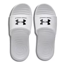 Chinelo Slide Under Armour Ansa Fix Masculino - Branco