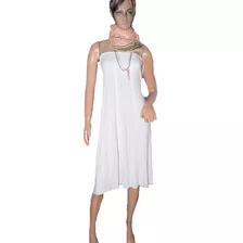 Maria Cher Vestido Blanco Modelo Manilow Promo