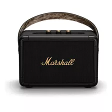 Parlante Marshall Kilburn Ii Portátil Con Bluetooth Waterproof Black And Brass 100v/240v