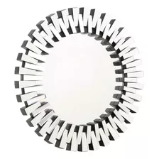  Espejo De Pared Elaina - Circular, Transparente 