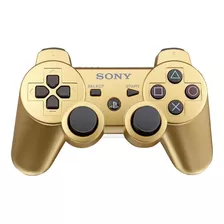 Controle Joystick Sem Fio Sony Playstation Dualshock 3 Gold