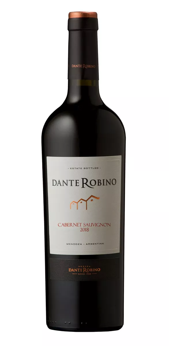 Vino Tinto Cabernet Sauvignon Dante Bodega D. Robino 750 ml