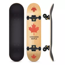 Tabla Skate Patineta En Pino Canadiense + Forro Profesional