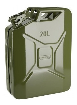 Jerry Can Tanque Gasolina Jeep Verde 20 Lts Foto 6