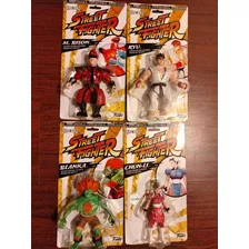 Set Figuras Funko Savage Street Fighter Ryu Chun Li Reempaca