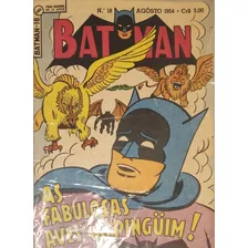 Revista Batman 18 1 Série Ebal Agosto De 1954