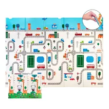 Tapete De Atividades Infantil 2x1,5m Super Macio 10mm +bolsa