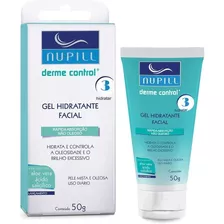 Kit 2 Gel Hidratante Facial Derme Control 50g, Nupill