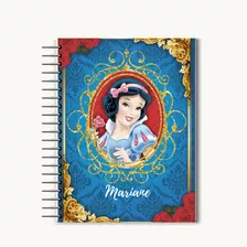 Agenda Escolar A5 Com 200 Páginas- Branca De Neve