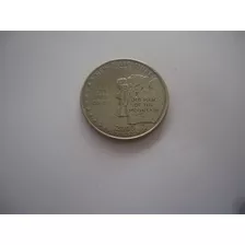 Moeda 25 Cents Quarter Dolar 2000 P Usa Estados Unidos 