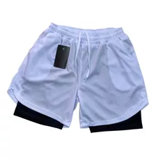 Paquete De Cinco Short Deportivo Licra Hombre Gym Ejercicio