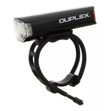 Luz Cateye Delantera Casco Duplex Led Seguridad Ciclismo Color Negro