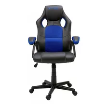 Cadeira Gamer Bright Ergonômica Reclinável - 601 Azul Material Do Estofamento Abs Com Tecido