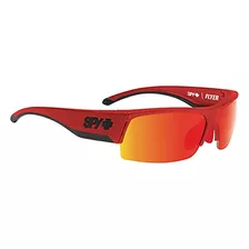 Gafas De Sol Optic Flyer Rojas Grises Felices Espectr...