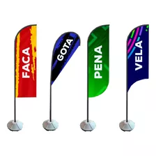 Bandeira Wind Banner 3m Personalizável