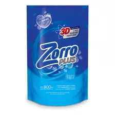 Jabón Líquido Zorro Plus Clásico Repuesto 800 ml