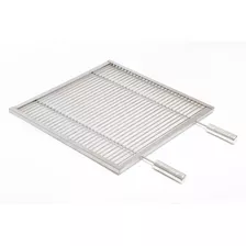 Grelha Uruguaia (aramada) Tamanho: 50x50cm Em Aço Inox 304