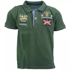 Camisetas Polo Infantil Remeras Verde Nuevas!!!