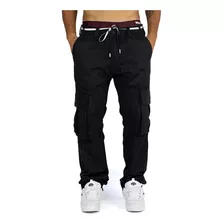 Calça Hocks Skate Cargo Central Preta Original Nfe 