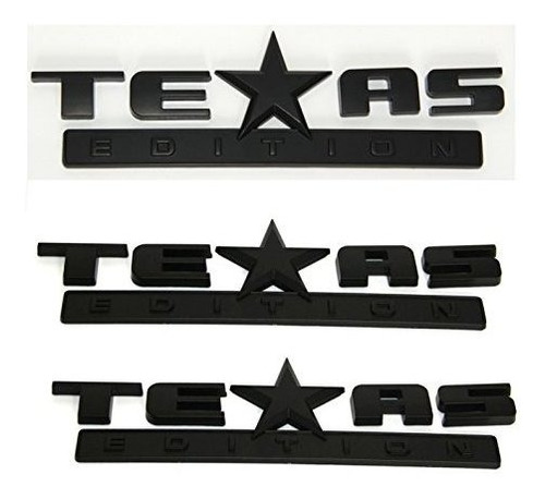 Foto de Yoaoo 3x Oem Chrome Sierra Texas Edition Emblem Badge For 07