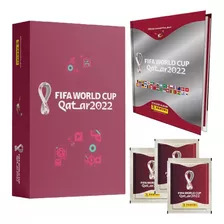 Album Pasta Dura Silver + 104 Sobres Mundial Qatar 2022 