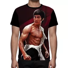 Camiseta Bruce Lee Dragão Chinês Mod 01 - Frente