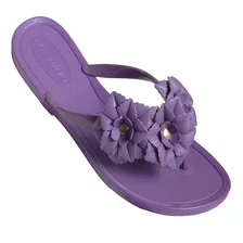 Kit 6 Chinelo Feminino Rasteirinha Flores Atacado 