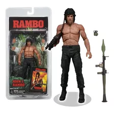 Boneco Rambo First Blood Part Ll 18cm + Brinde - Promoção