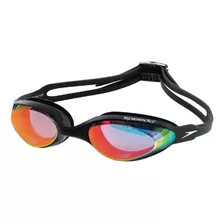 Óculos De Natação Speedo Hydrovision Preto Rainbow