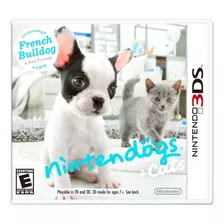 3ds Nintendogs+cats:french Bulldog Novo Lacrado