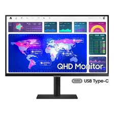 Monitor Samsung Viewfinity S6 Qhd De 27 Pulgadas, Pantalla Plana, 75 Hz, 5 Ms, Hdmi, Dp, Usb-c, Freesync, Modo Juego