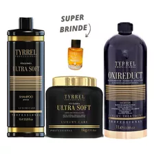 Tyrrel Kit Ultra Soft Shampoo E Máscara + Oxireduct - 3x1l