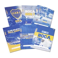 Set 6 Separadores A4 Boca Juniors 5 Posiciones Big Pocket