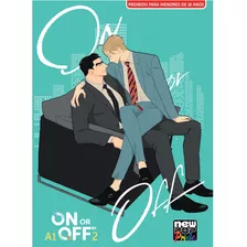 Mangá On Or Off: Volume 2 Full Color Lacrado New Pop