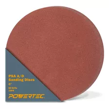 Powertec 110290 Disco De Lija Adhesivo De Óxido De Aluminio 