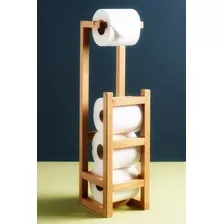 Estante Organizador Para Papel De Baño O Higiénico En Pino