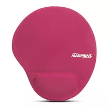 Base Para Mouse Com Apoio Em Gel Rosa Maxprint