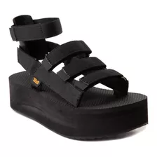 Sandalia Teva Mod. 868068 Flatform Mevia Negro Mujer / J