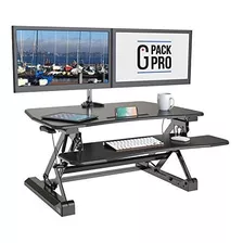 G-pack Pro -desktop Standing Desk Converter - Ergonomic Desk